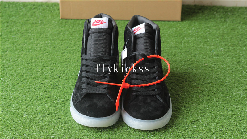 Off White Nike Blazer Mid Black